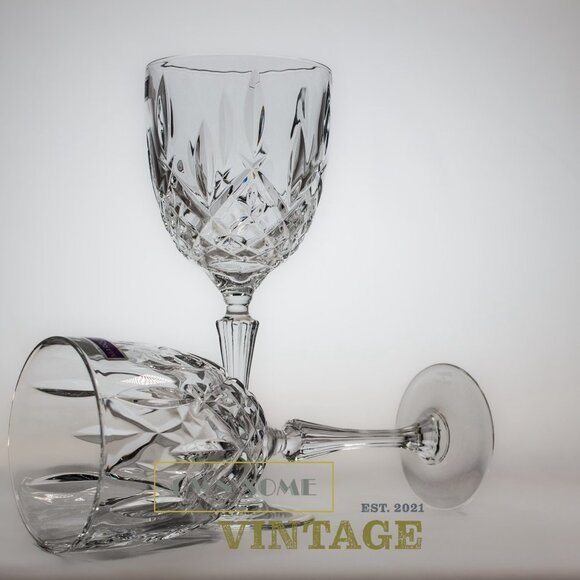 Mikasa Waterford Crystal Goblets | Wine Glasses | Beautiful Glassware for Two - Picture 8 of 8